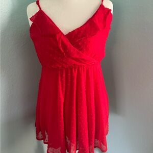 Altrd state red flowy dress